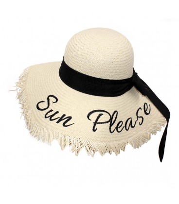 Sombrero Palmera con "Sun Please"