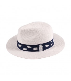 Sombrero Panama con Cinta "hoja"