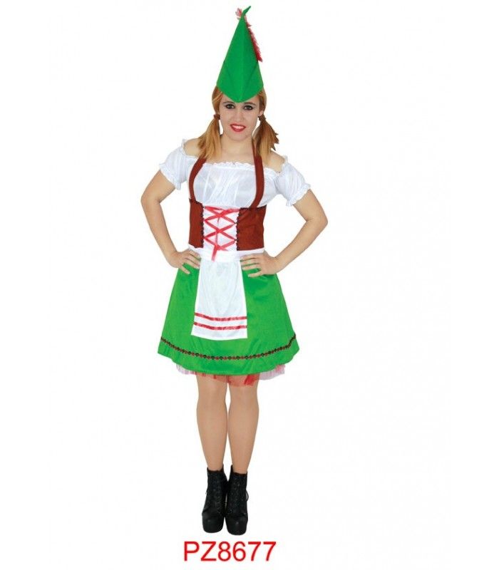 Ministerio A la verdad Propio Disfraz Tirolesa - Mujer - Carnavalife