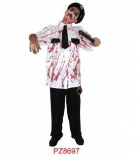 DISFRACES POLICIA ZOMBIE PZ8697
