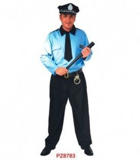 DISFRAZ POLICIA HOMBRE ADULTO PZ8783