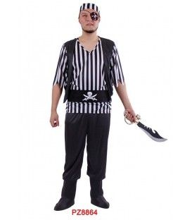 DISFRAZ PIRATA ADULTO PZ8864