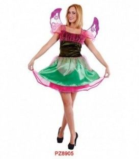 DISFRAZ HADA PRIMAVERA ADULTA PZ8905