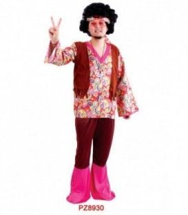 DISFRAZ HIPPIE ADULTO PZ8930