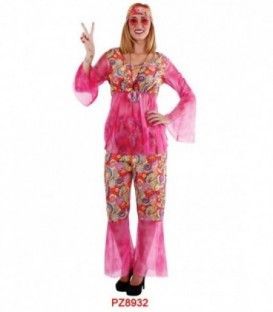 DISFRAZ HIPPIE MUJER PZ8932