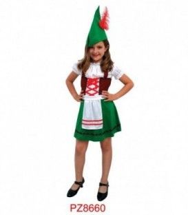 DISFRACES  TIROLES NIÑOS PZ8660