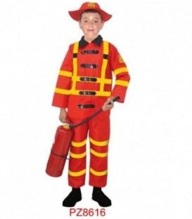 DISFRACES BOMBERO NIÑOS PZ8616