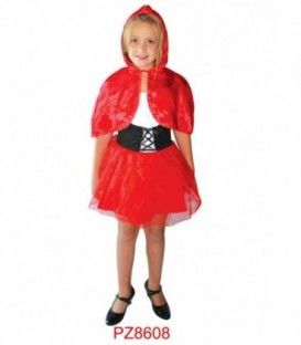 DISFRACES CAPERUCITA ROJO NIÑOS PZ8649