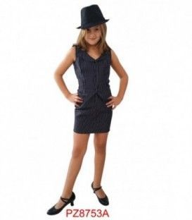 DISFRACES GANSTER NIÑOS PZ8753A