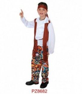 DISFRACES HIPPIE NIÑOS PZ8682