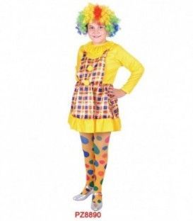 DISFRAZ PAYASA INFANTIL PZ8890