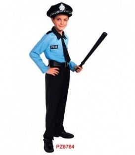 DISFRAZ POLICIA NINO PZ8784