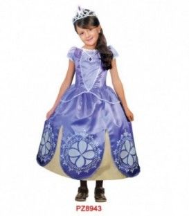 DISFRAZ PRINCESA LILA INFANTIL PZ8943