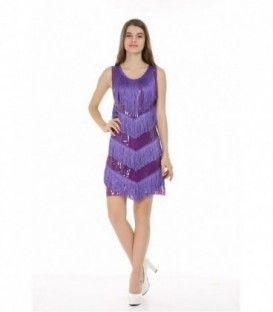 VESTIDO LENTEJUELA ZP102