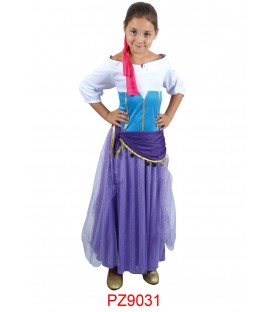 Contabilidad Creta Pulido Disfraz Princesa Zíngara (Niña) - Carnavalife