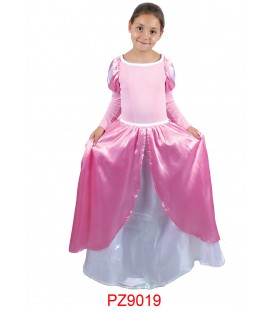 DISFRAZ PRINCESA DE ENSUEÑO ROSA PZ9019