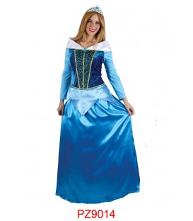 DISFRAZ PRINCESA DE ENSUEÑO AZUL PZ9014