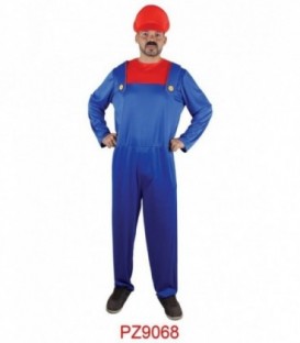 DISFRAZ MARIO FONTANERO PZ9068