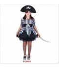 DISFRAZ LADY PIRATA INFANTIL PZ8863