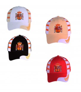 GORRA CON ESCUDO ESPAÑA