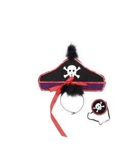 Diadema Pirata Con Parche