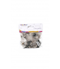 Plumas Estampado Leopardo